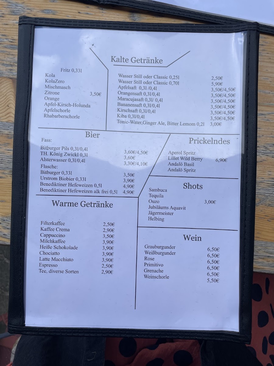 Blauer Seestern Menu - Image 3