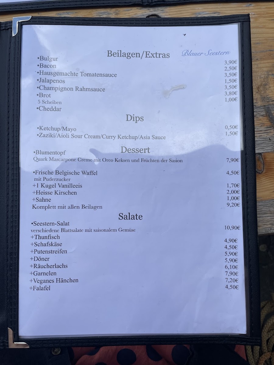 Blauer Seestern Menu - Image 5