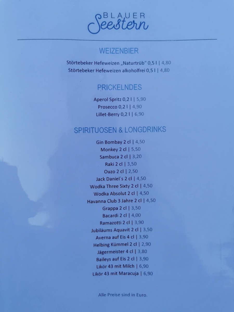 Blauer Seestern Menu - Image 6